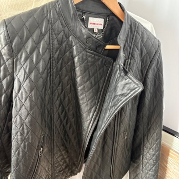 Anytime Any Season hip leather jacket - Picture 6 of 7